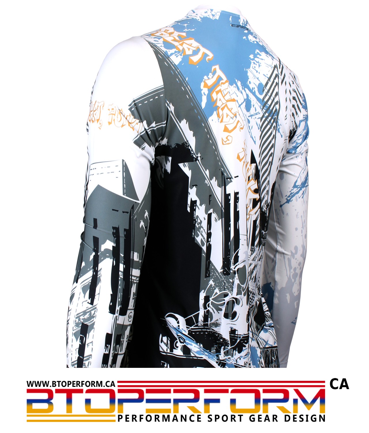 BEAT THAT PUNK [FR-160] Full Graphic Loose-Fit Long Sleeve Crew Neck Shirt - Image 2