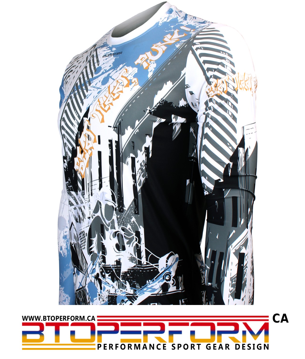 BEAT THAT PUNK [FR-160] Full Graphic Loose-Fit Long Sleeve Crew Neck Shirt - Image 4