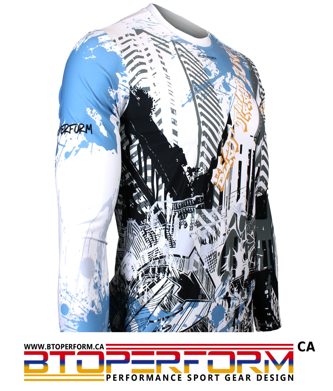 BEAT THAT PUNK [FR-160] Full Graphic Loose-Fit Long Sleeve Crew Neck Shirt - Image 5