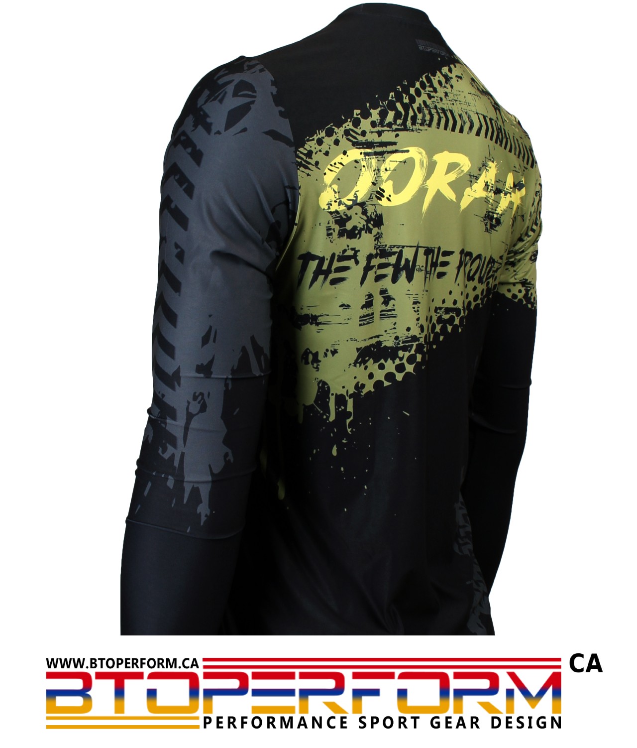 OORAH [FR-161] Full Graphic Loose-Fit Long Sleeve Crew Neck Shirt - Image 2