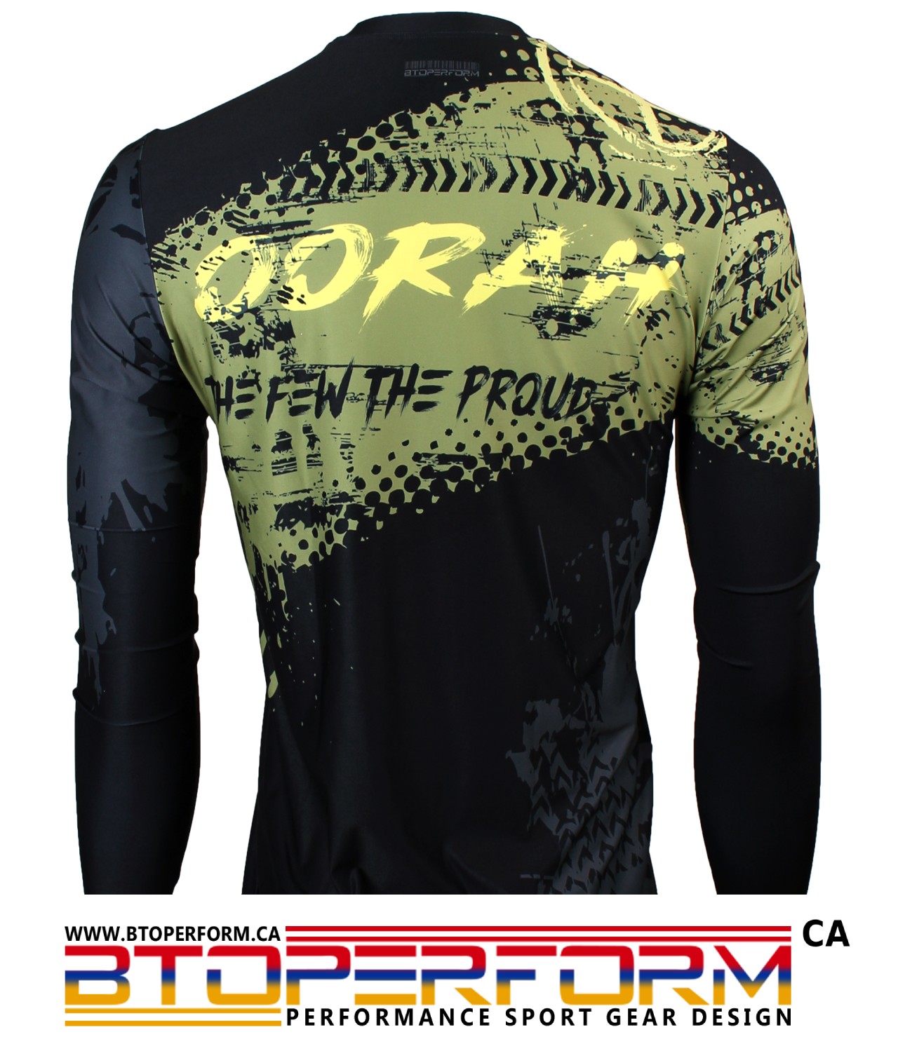 OORAH [FR-161] Full Graphic Loose-Fit Long Sleeve Crew Neck Shirt - Image 3