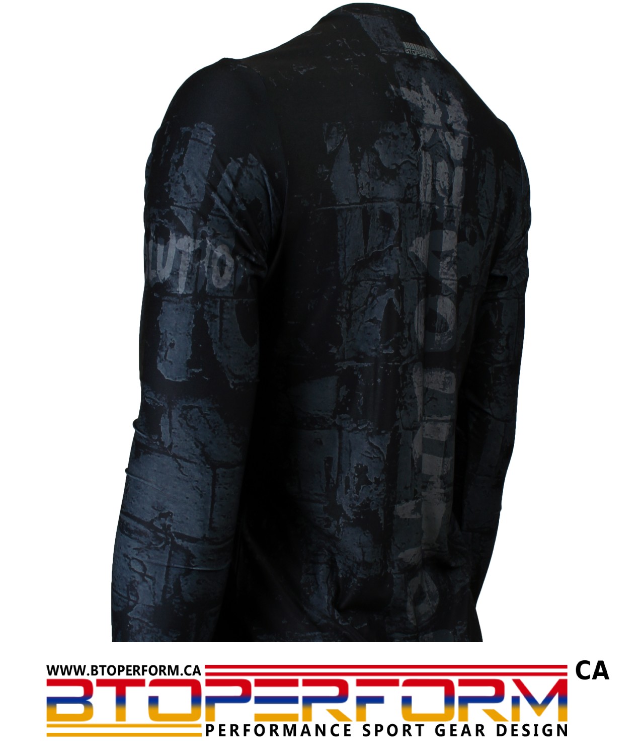 REVOLUTION [FR-163] Full Graphic Loose-Fit Long Sleeve Crew Neck Shirt - Image 2
