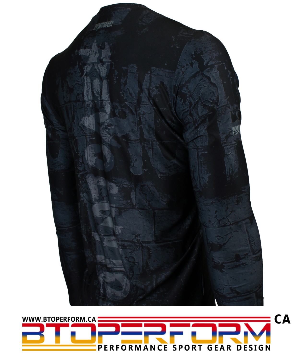 REVOLUTION [FR-163] Full Graphic Loose-Fit Long Sleeve Crew Neck Shirt - Image 4