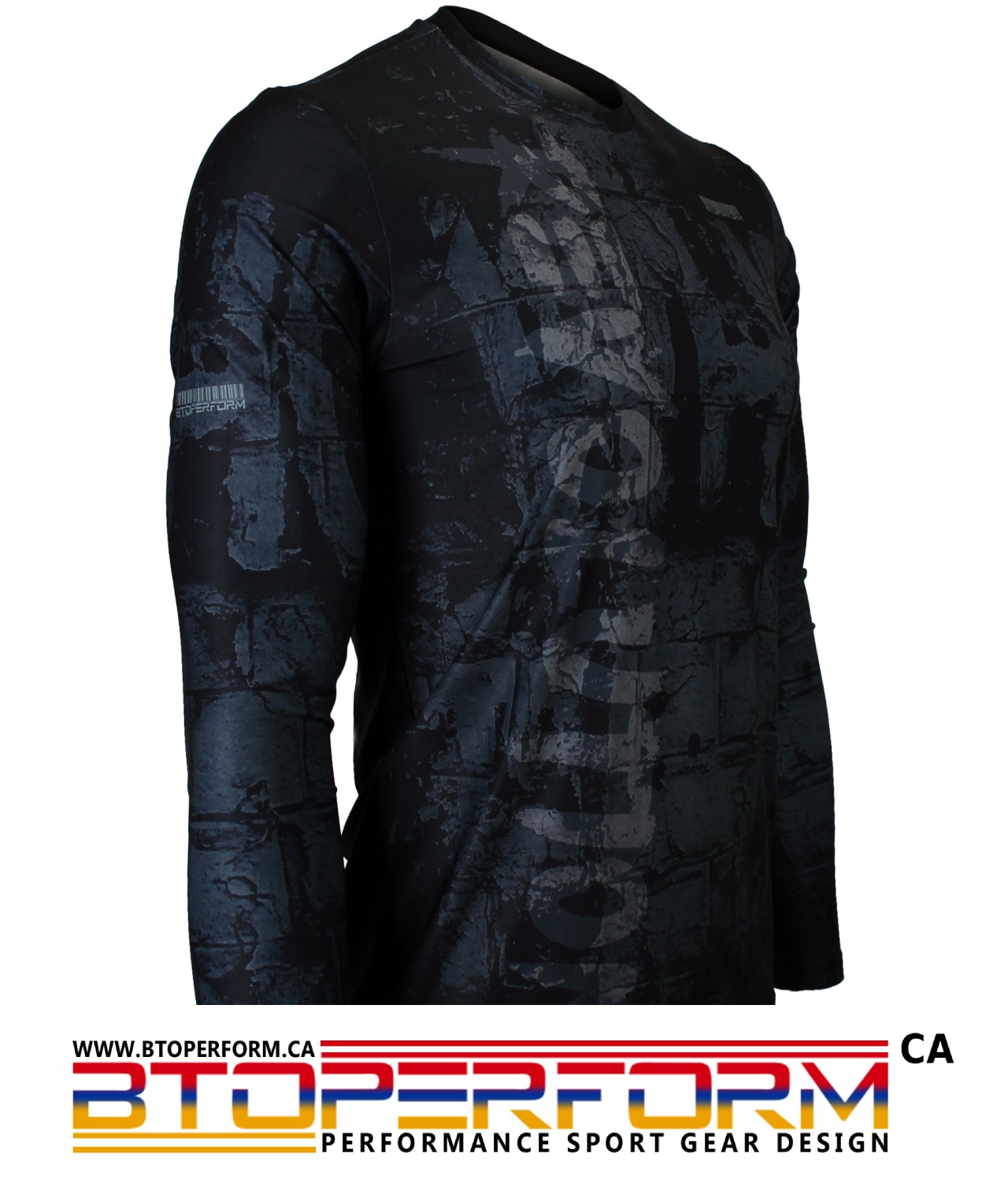 REVOLUTION [FR-163] Full Graphic Loose-Fit Long Sleeve Crew Neck Shirt - Image 6