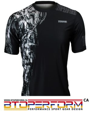 TRIBAL STATUE [FR-346] Full Graphic Loose-Fit Crew Neck T-Shirt