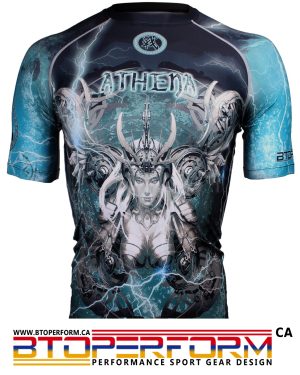 ATHENA [FX-304] Full Graphic Compression Short Sleeve Shirt