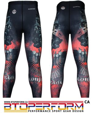 COUP D'ETAT [FY-108] Full Graphic Compression Leggings