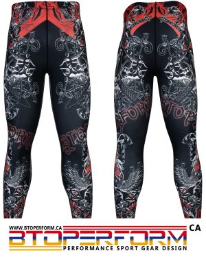 GRIFFIN [FY-121] Full Graphic Compression Leggings