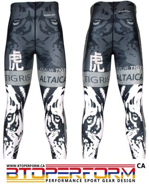 TIGRIS ALTAICA [FY-124] Full Graphic Compression Leggings