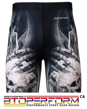 RESURRECTION [FY-309] Full Graphic Compression Shorts