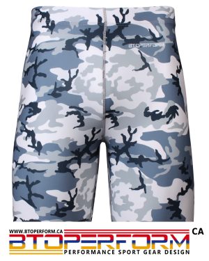 CAMO-URBAN [FY-311] Full Graphic Compression Shorts