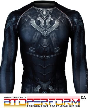 GLADIATOR [FX-133] Full Graphic Compression Long Sleeve Shirt