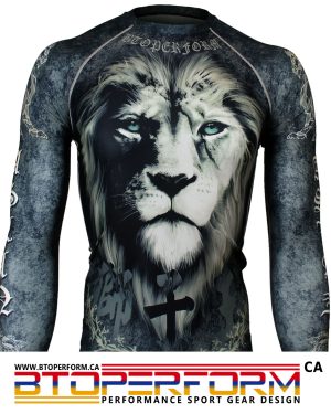 ASLAN [FX-130] Full Graphic Compression Long Sleeve Shirt