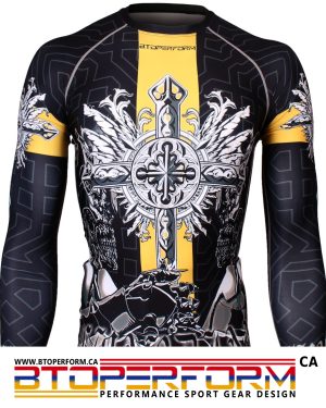 GUARDIAN [FX-132] Full Graphic Compression Long Sleeve Shirt
