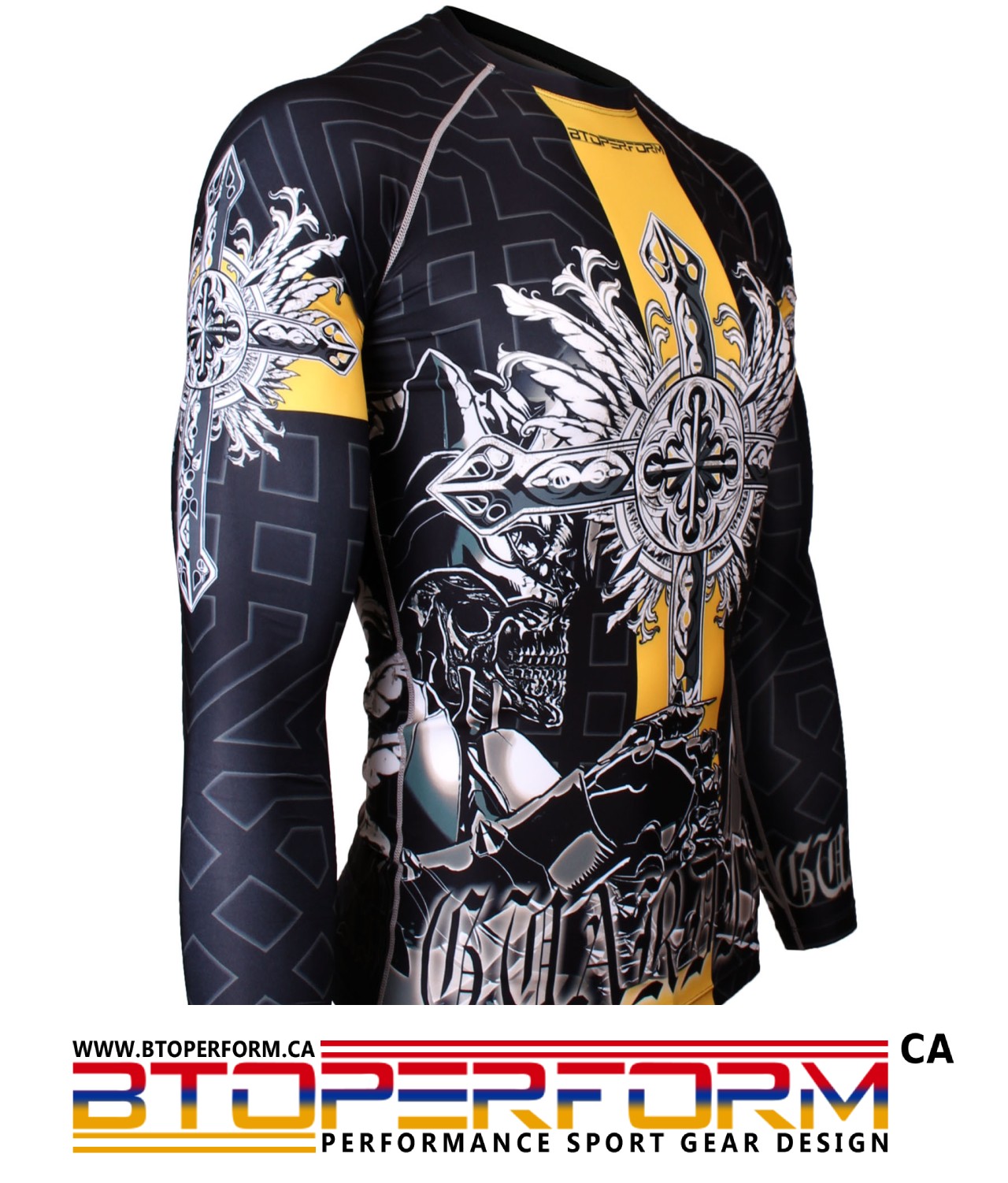 GUARDIAN [FX-132] Full Graphic Compression Long Sleeve Shirt - Image 3