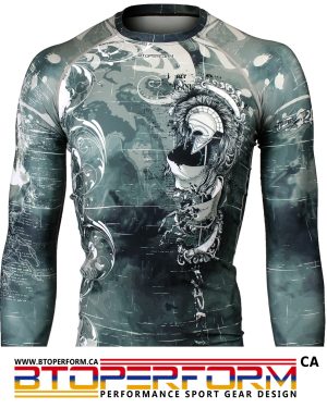 PYRRHIC [FX-152] Full Graphic Compression Long Sleeve Shirt