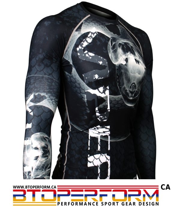 VIPER [FX-169] Full graphic Compression Long sleeve Rash guard ...