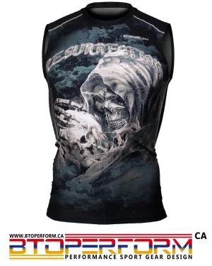 RESURRECTION [FX-509] Full graphic compression sleeveless shirt
